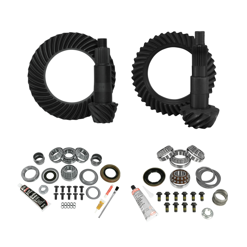 Jeep JL Differential Install Kit - Front + Rear - Yukon Gear & Axle - 5.13 Gear Ratio - `18-`22